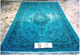 Пушистый овальный ковер ручной работы Vintage Look at Me C-83