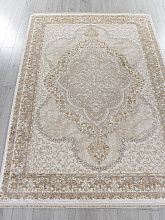 Овальный ковер MOSSO 27226A BEIGE / BEIGE