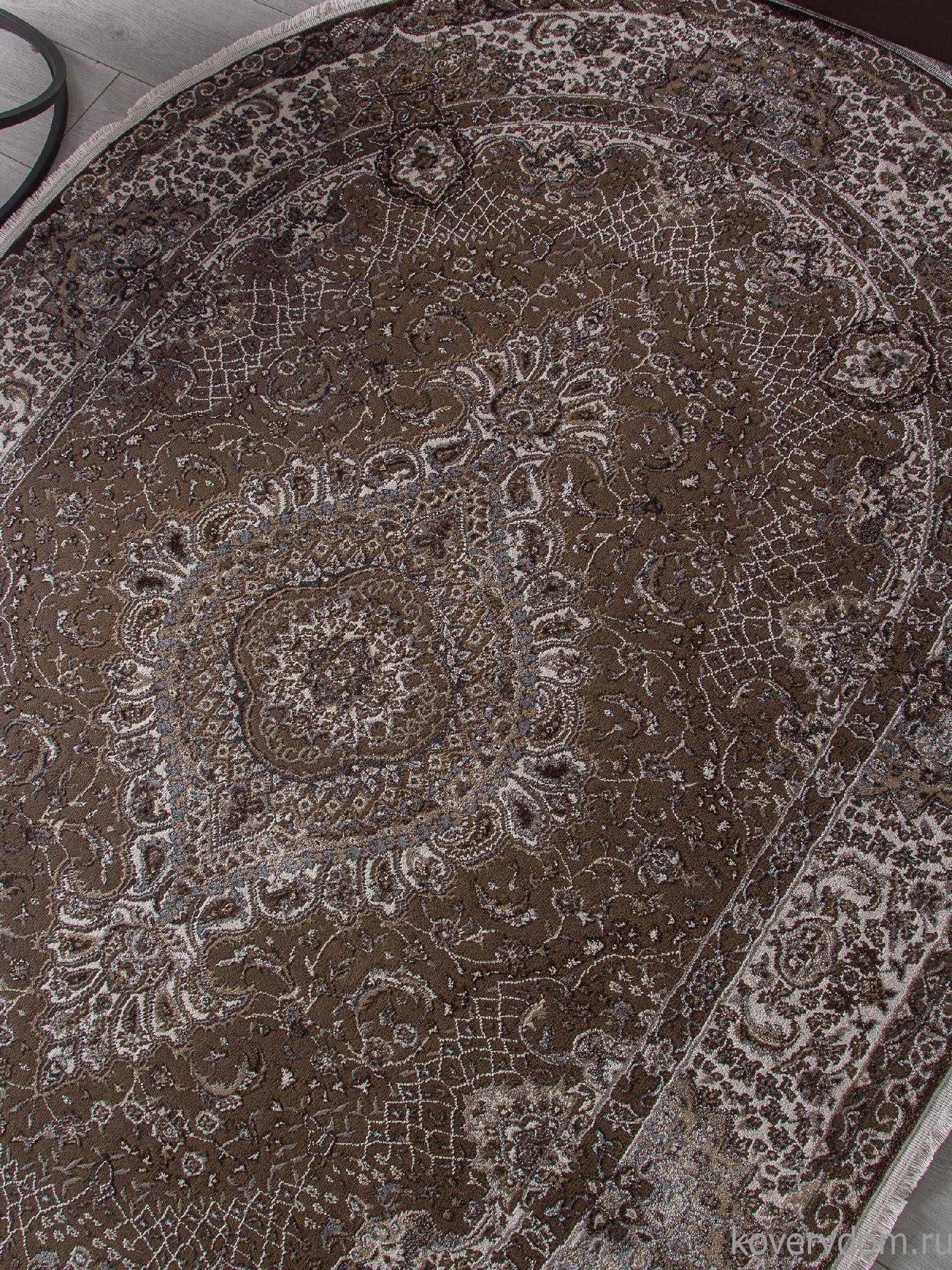 Ковер DOLCE D414 BROWN Овал