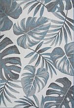 Однотонный ковер-циновка KAIR S126 BLUE