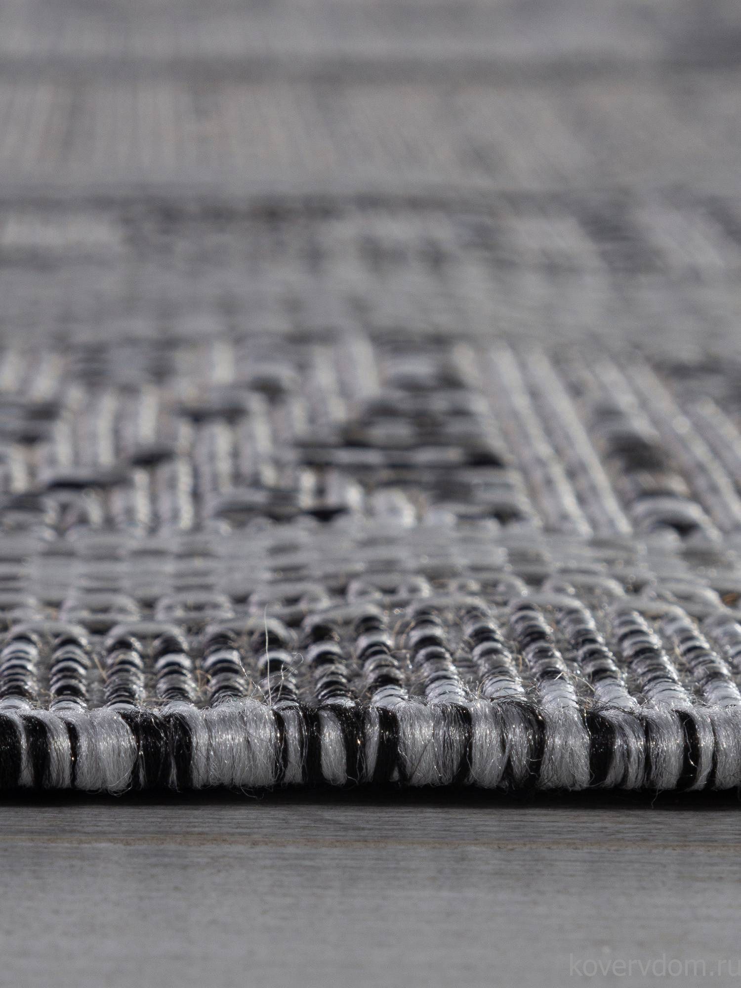 Ковер KAIR S138 DARK GRAY Овал