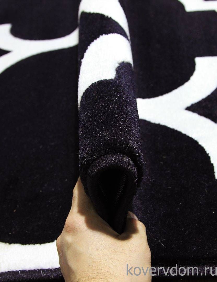 Ковер MEGA CARVING WK d422 DARK NAVY