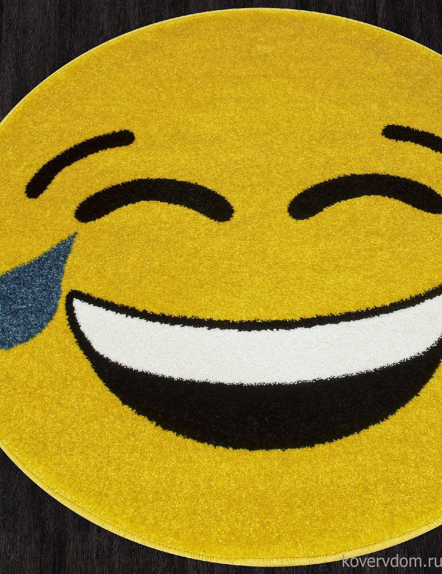 Ковер SMILE NC12 YELLOW Круг Ковер SMILE NC12 YELLOW Круг