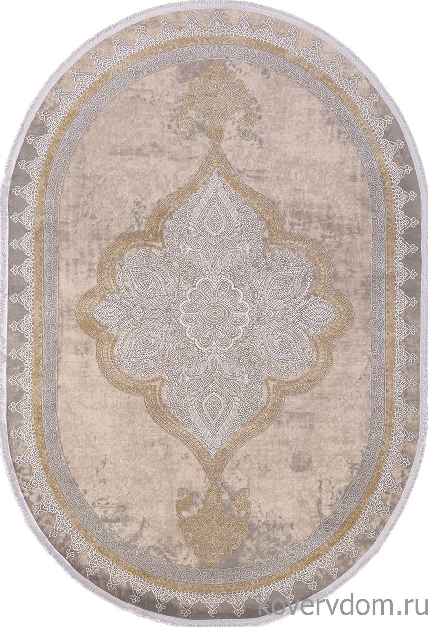 Ковер ATLAS 9306 BEIGE / BEIGE Овал