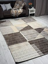 Ковер серый PRAGA 06052B BROWN / TOZ GRI