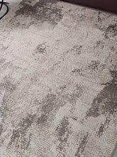 Пушистый овальный ковер IRIS MP17 BEIGE