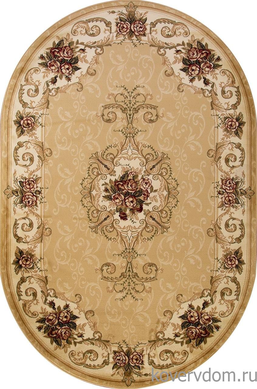 Ковер OLYMPOS D467 BEIGE Овал