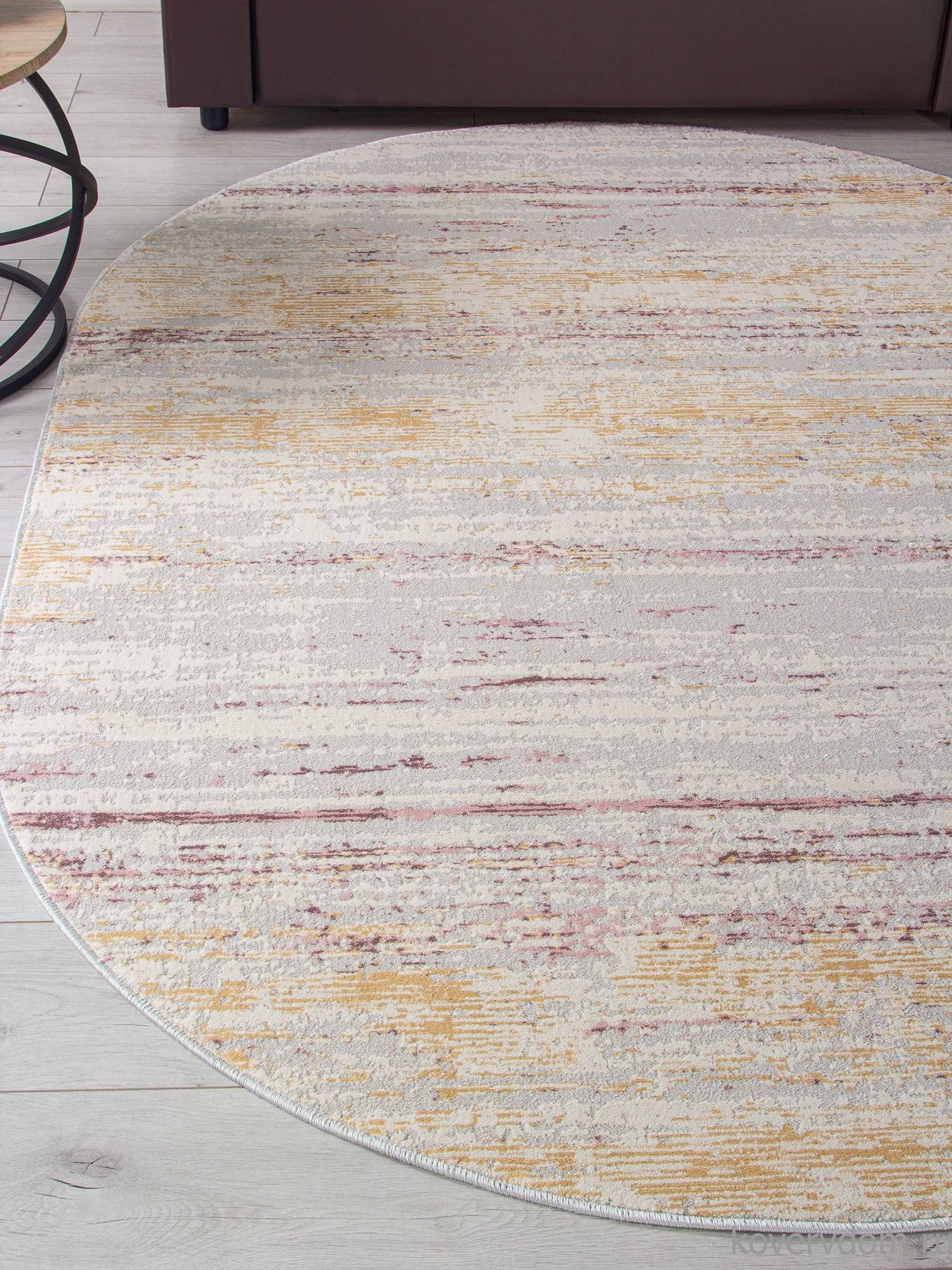 Ковер ZUMMA F026 PINK Овал