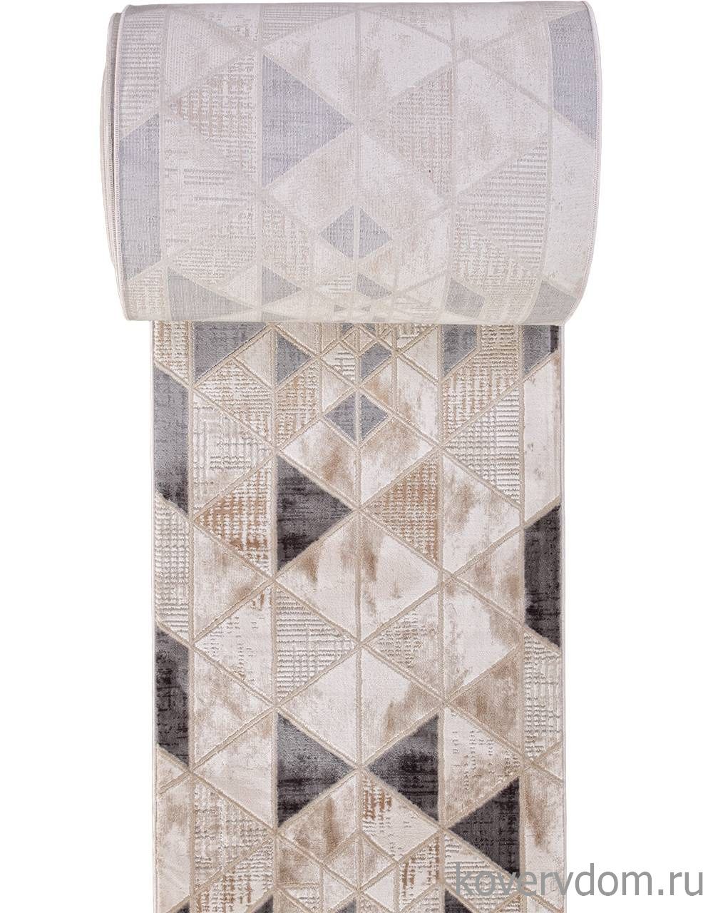 Ковровая Дорожка STAR P563B M.L.BEIGE / L.GRAY