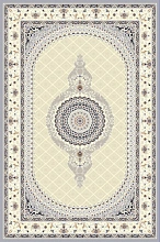 Персидский ковер Amira 4836A L.Grey-L.Grey