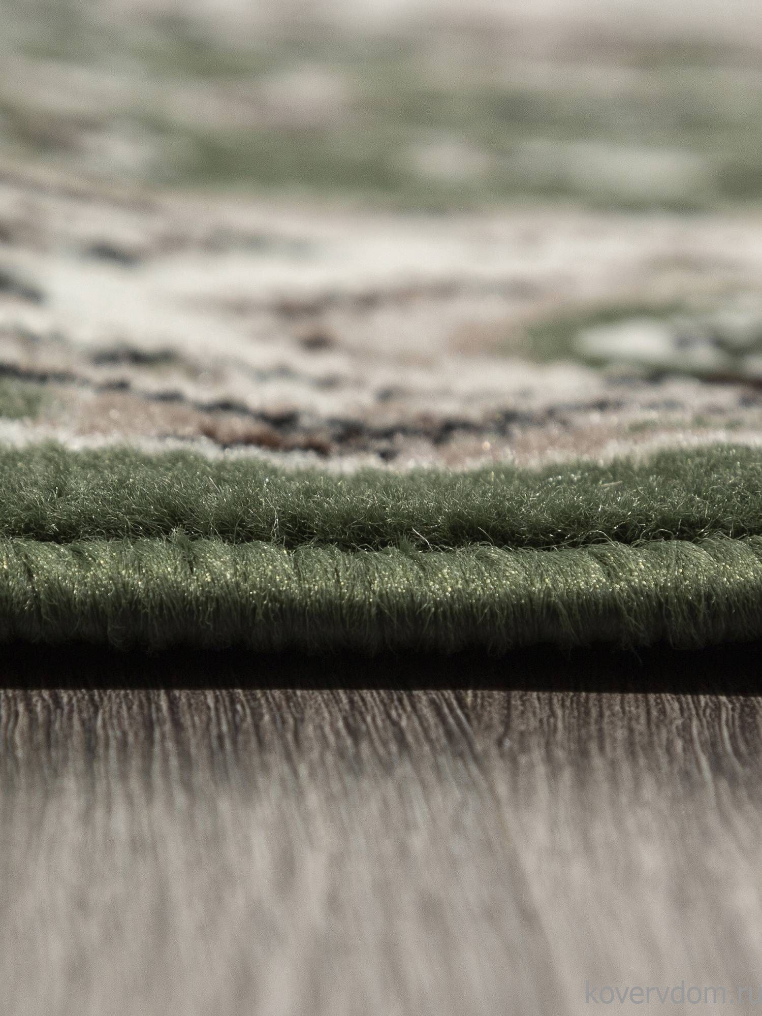 Ковер GAVANA D409 GREEN Овал