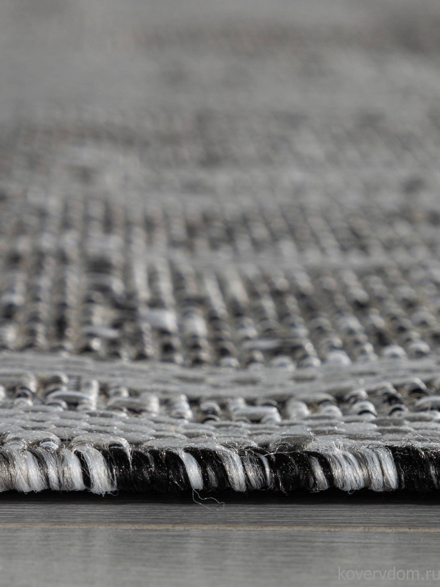 Ковер KAIR S144 DARK GRAY Овал