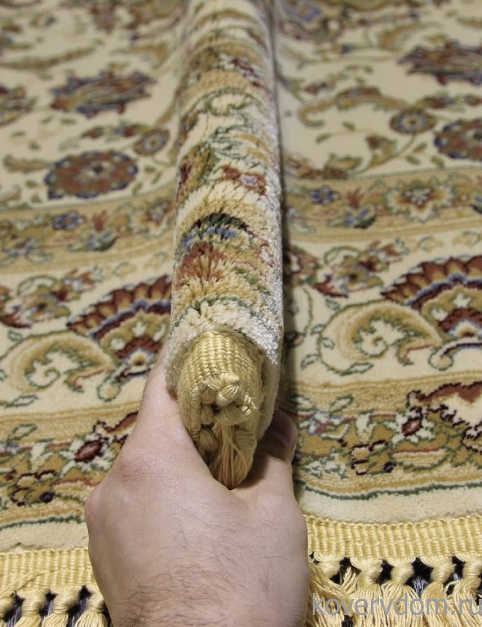 Ковер BUHARA d158 CREAM Овал