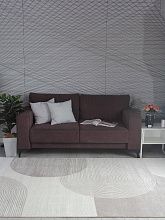 Ковер серый NENSI GL235B BROWN / BROWN