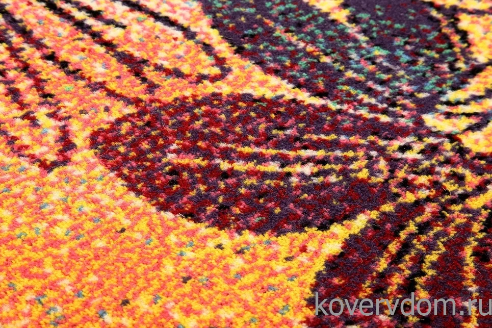 Шерстяной ковер Hunnu R Цветы 6A1883 175